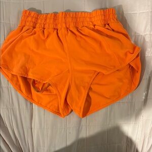 CRZ YOGA Bright Orange Athletic Shorts